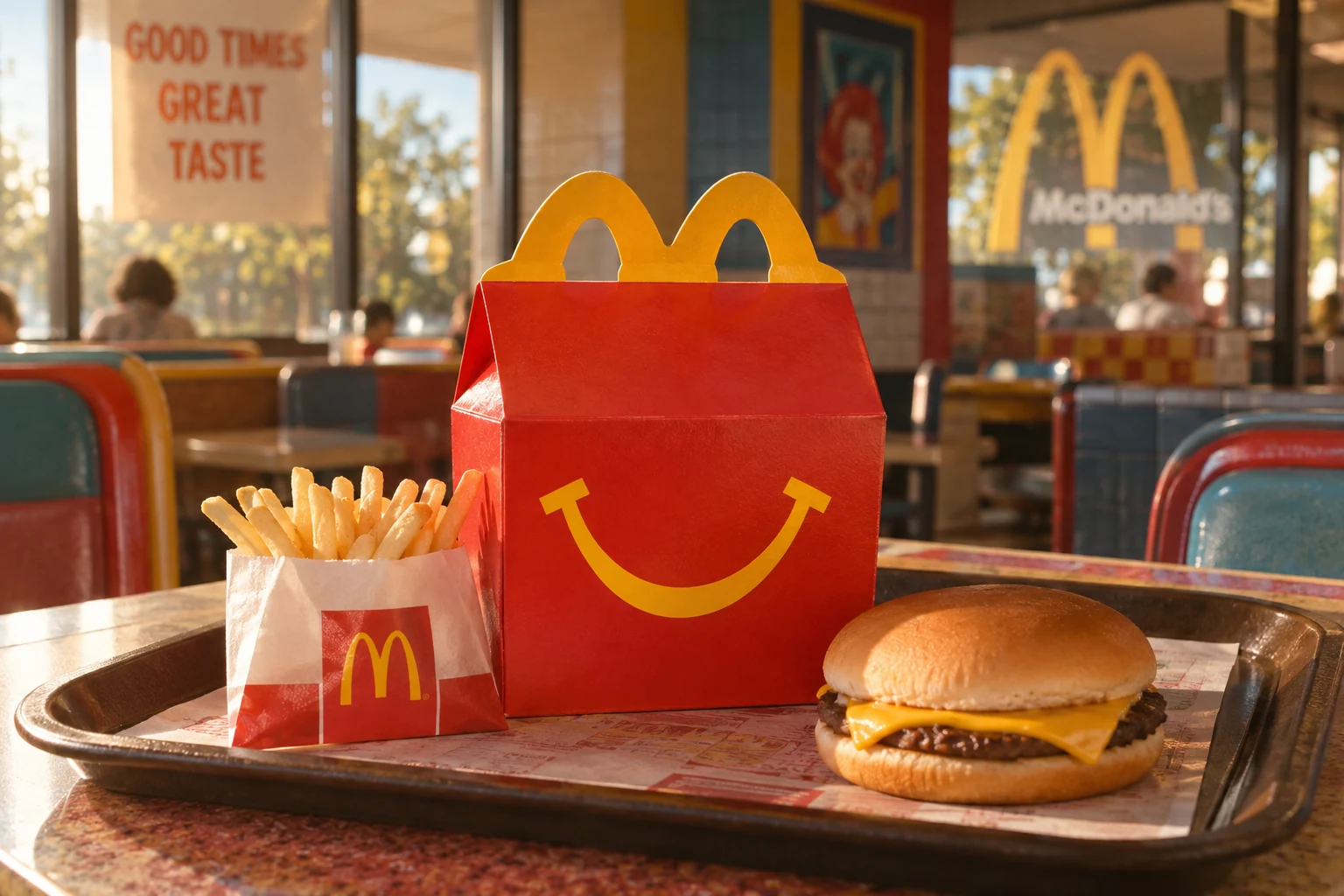 Scène reconstituée autour de Le McDo du samedi
