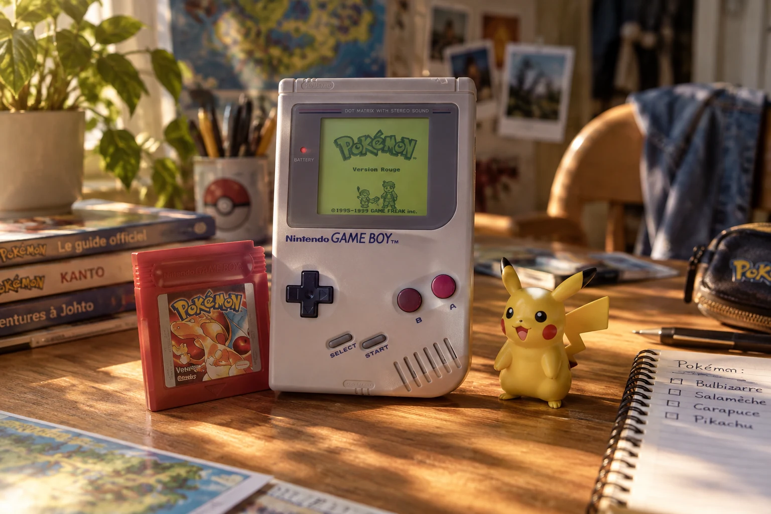 Scène reconstituée autour de Pokémon